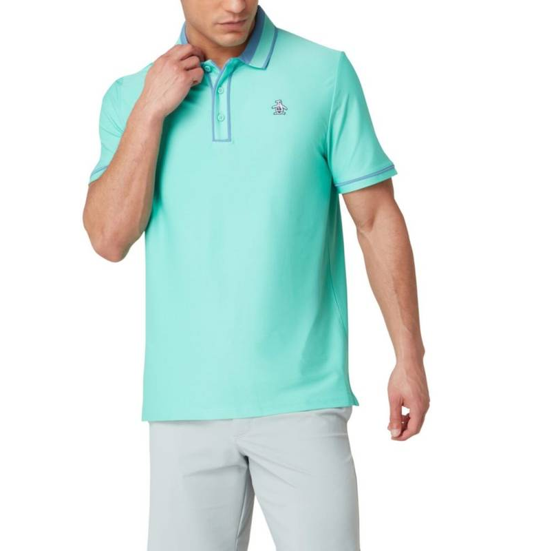 Ribbed "Earl" Block Polo Style #OGKSF016