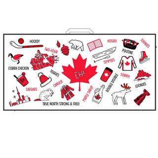 Canada Eh!  Microfiber Waffle Towel