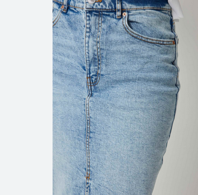 SOG* - Long Blue Jean Skirt