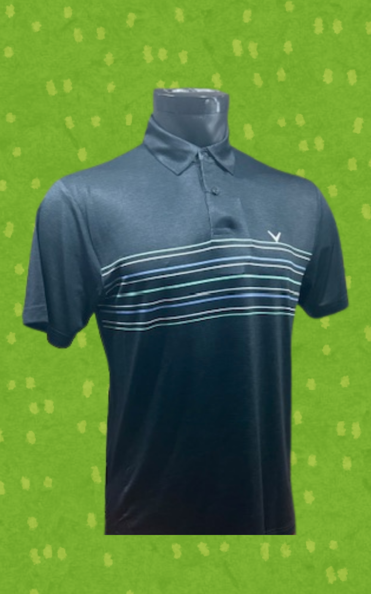 Mens Engineered Stripe Polo CGKSE0H5