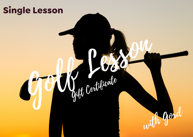 Lesson Gift Cards with Gord