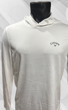 Callaway Texture Hoodie Long Sleeve Shirt CGKSE0S1