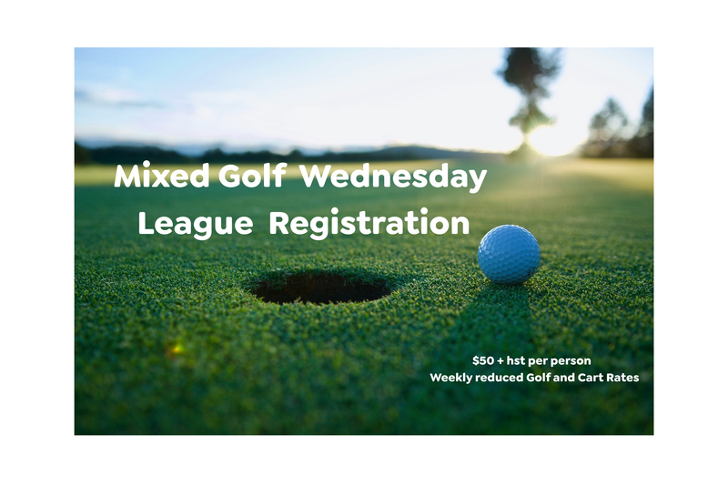 Mixed Golf League Registration