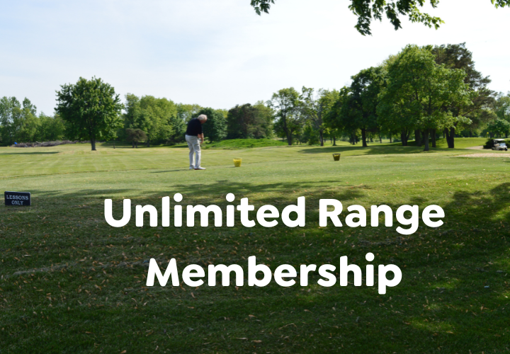 Unlimited Single Driving Range Membership