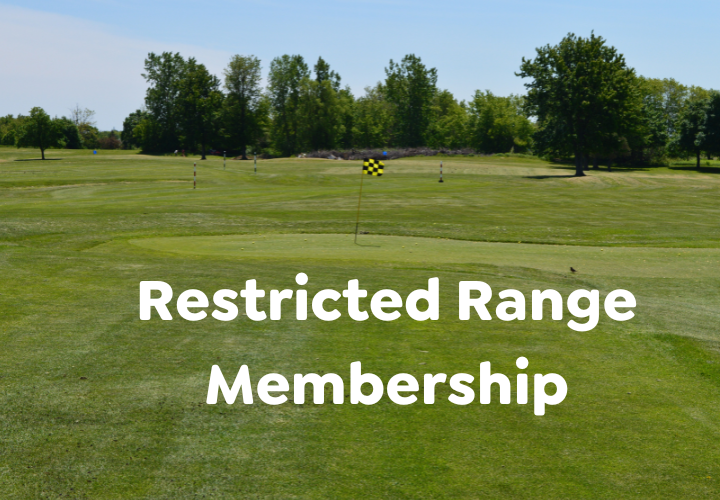 Restricted Driving Range Membership