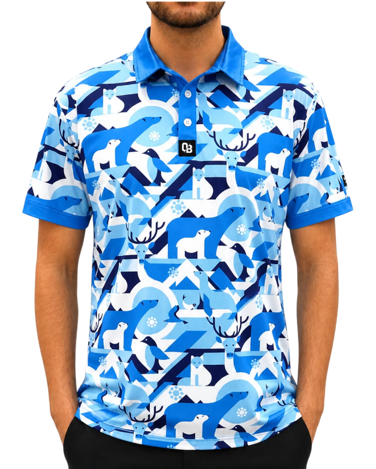 Frostbrite Mens Golf Polo