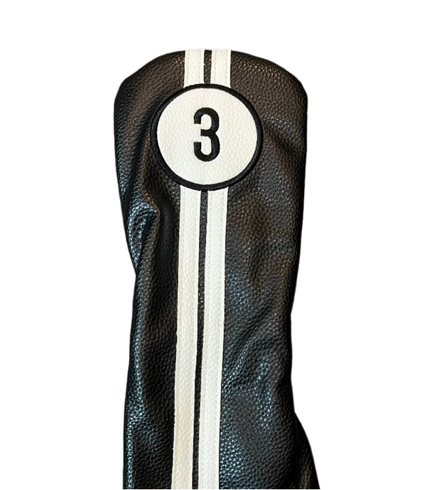 Pride Sports Head Cover Black/White