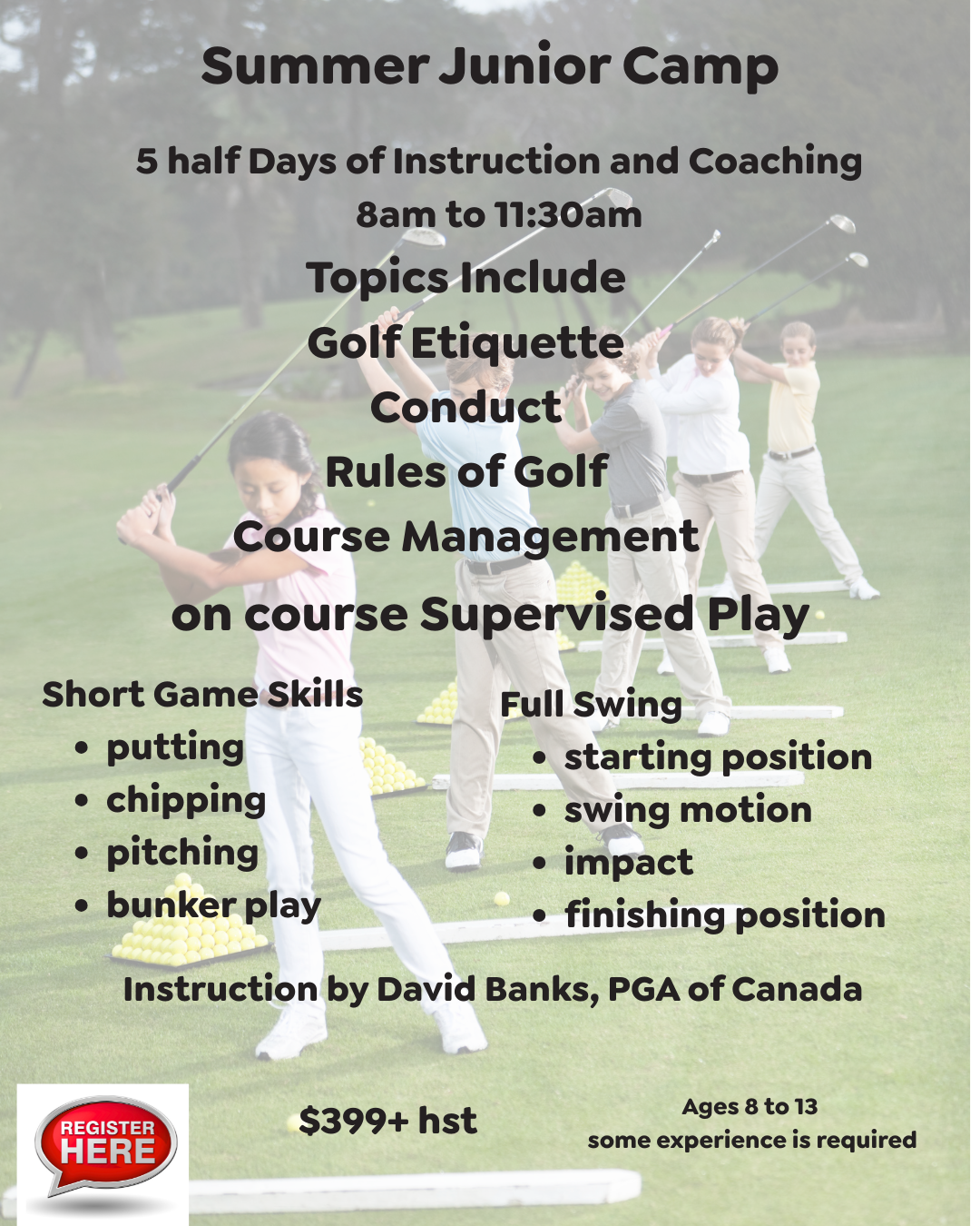 Junior Summer Camp  2026