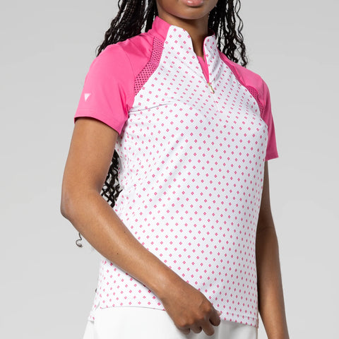 Charm Ladies Short Sleeve Polo