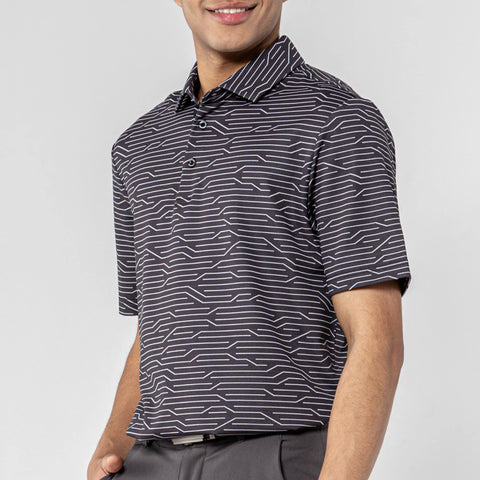 Wired Mens Golf Polo