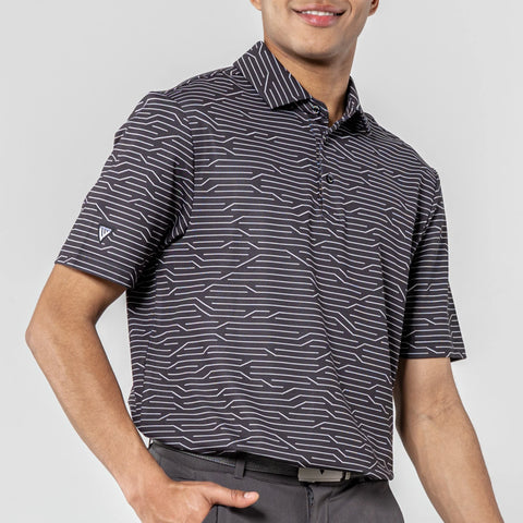 Wired Mens Golf Polo