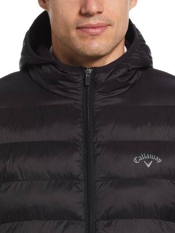 Mens Faux Down Puffer