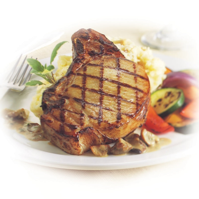 Pork Center Cut Chop Bone In (32 x 5oz chops)