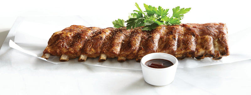 Pork Back Ribs Fully Cooked (9 racks)