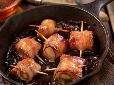 Bacon Wrapped Scallops (90-115 pieces)