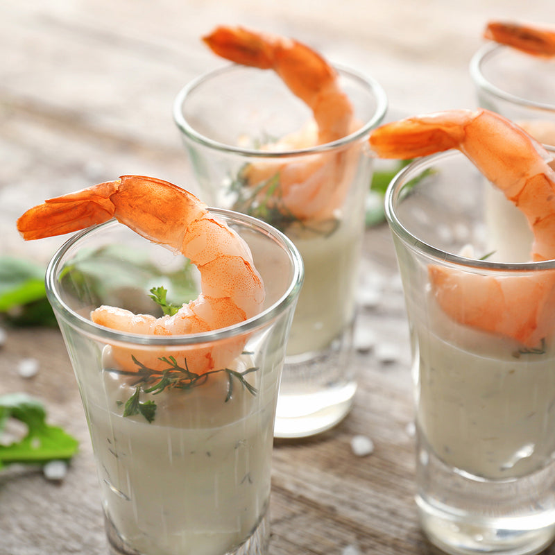 Shrimp Fully Cooked, Devained & Peeled Tail On 16/20