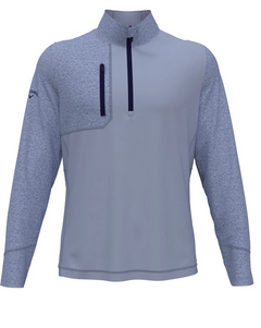 Thermal Half Zip Long Sleeve Sweater