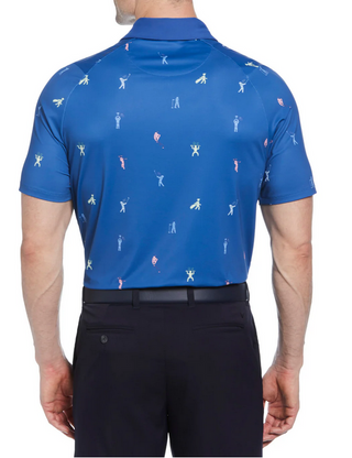 Time Lapse Print Polo   Style#CGKSF066