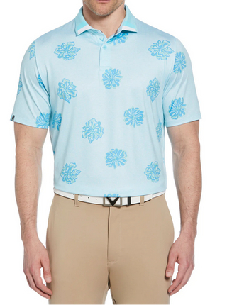 Bunker Floral Print Polo Style#CGKSF059