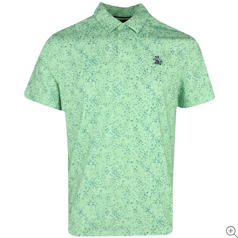 Micro Abstract Polo   Style#OGKSF025