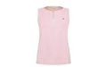 Metallic Mock Neck Sleeveless Top