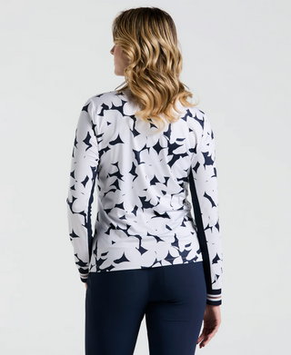 Sun Protection Riviera Floral  Long Sleeve Top  Style #OGKSF077