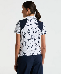 Riviera Floral Short Sleeve Top