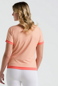 Pete's Bowtie Colour Block Short Sleeve Top