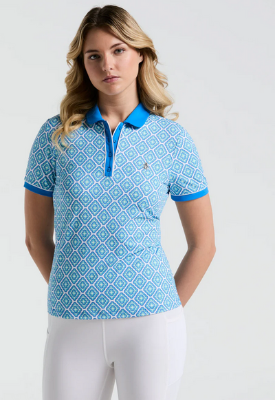 **Short Sleeve Print Top