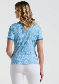 **Short Sleeve Print Top