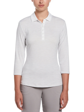 Swing Tech 3/4" Sleeve Space Dye Polo    Style #CGKFB0K1