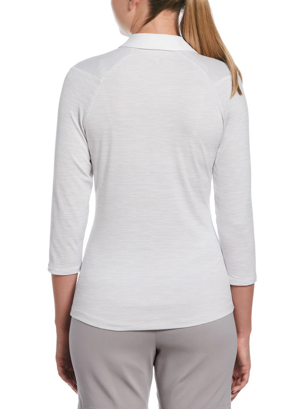 Swing Tech 3/4" Sleeve Space Dye Polo