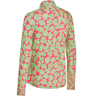 Sun Protection Floral Printed Long Sleeve Top    Style #CGKSF200