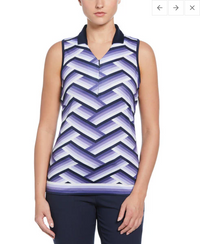 Gradient Stripe Sleeveless Top
