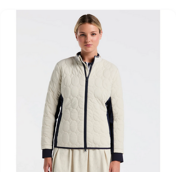 Quilted Golf Puffer Jacket