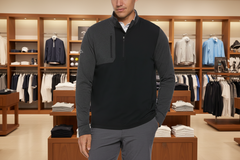 Callaway Mens Long Sleeve Thermal Half Zip #CGKFD014