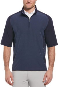 Half Zip Wind Short Sleeve Pullover