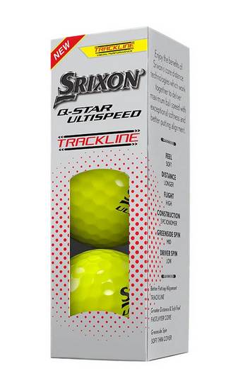 Srixon Q-Star Ulti Speed Track Line