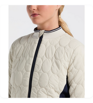 Quilted Golf Puffer Jacket
