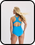 KT by Knix Period Swim Sport One Piece Bathing Suit