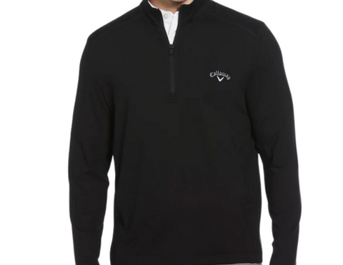 Water Repellent Mens Quarter Zip PullOver