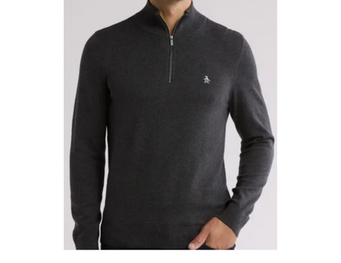 Jersey 1/4 Zip Mens Sweater