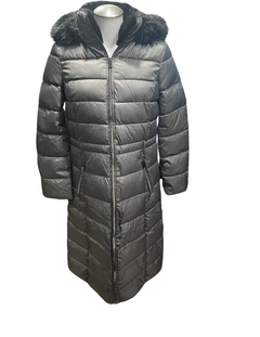 Ladies Faux Hood Puffer Full Length (Jamie) Jacket