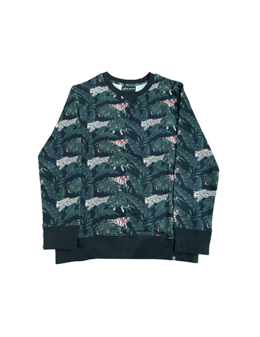 Sweat Top - Jungle Leopard Print