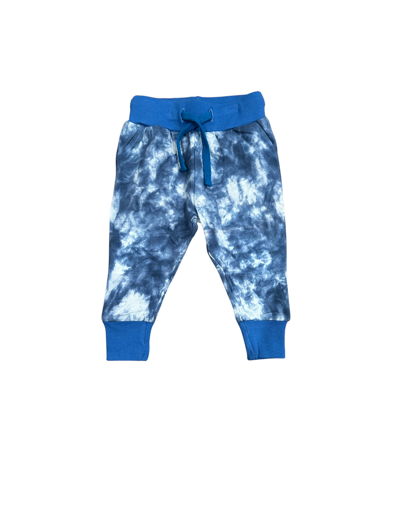 Legging Bottoms - Denim Blue Tie Dye