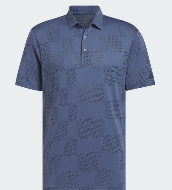 Textured Mens Golf Polo